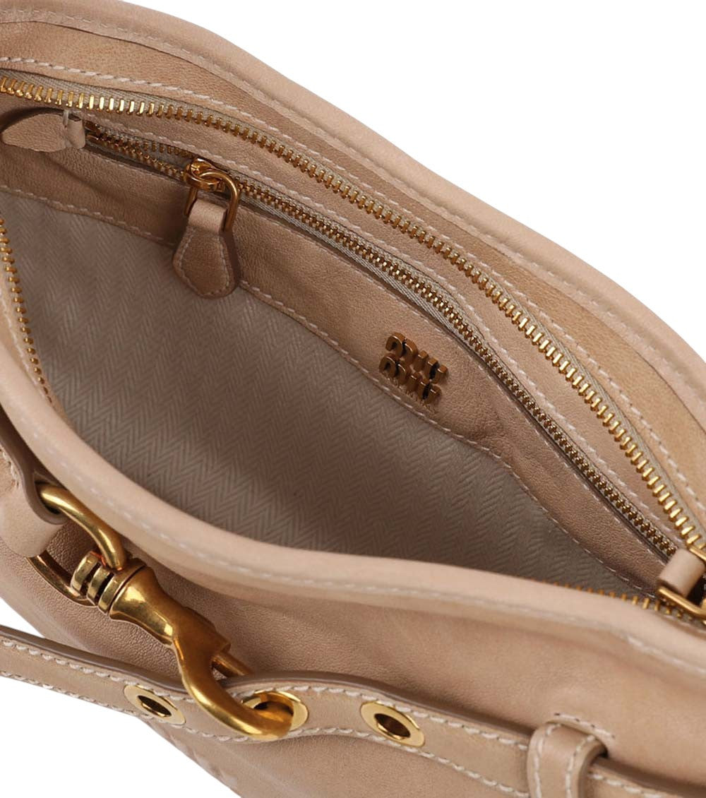 Light Brown Borse Medium Shoulder Bag 4