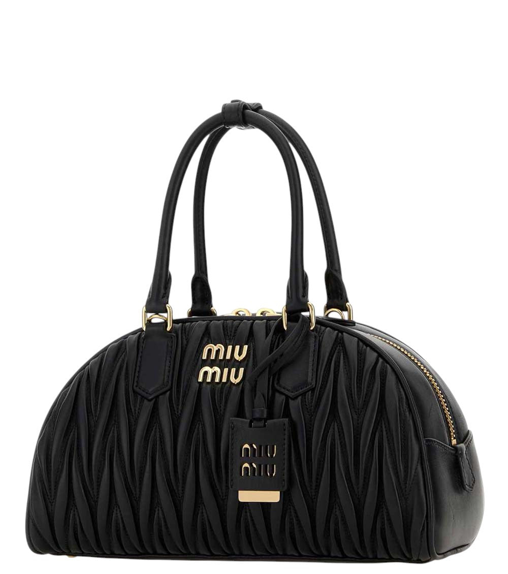 Black Arcadie Medium Shoulder Bag 2