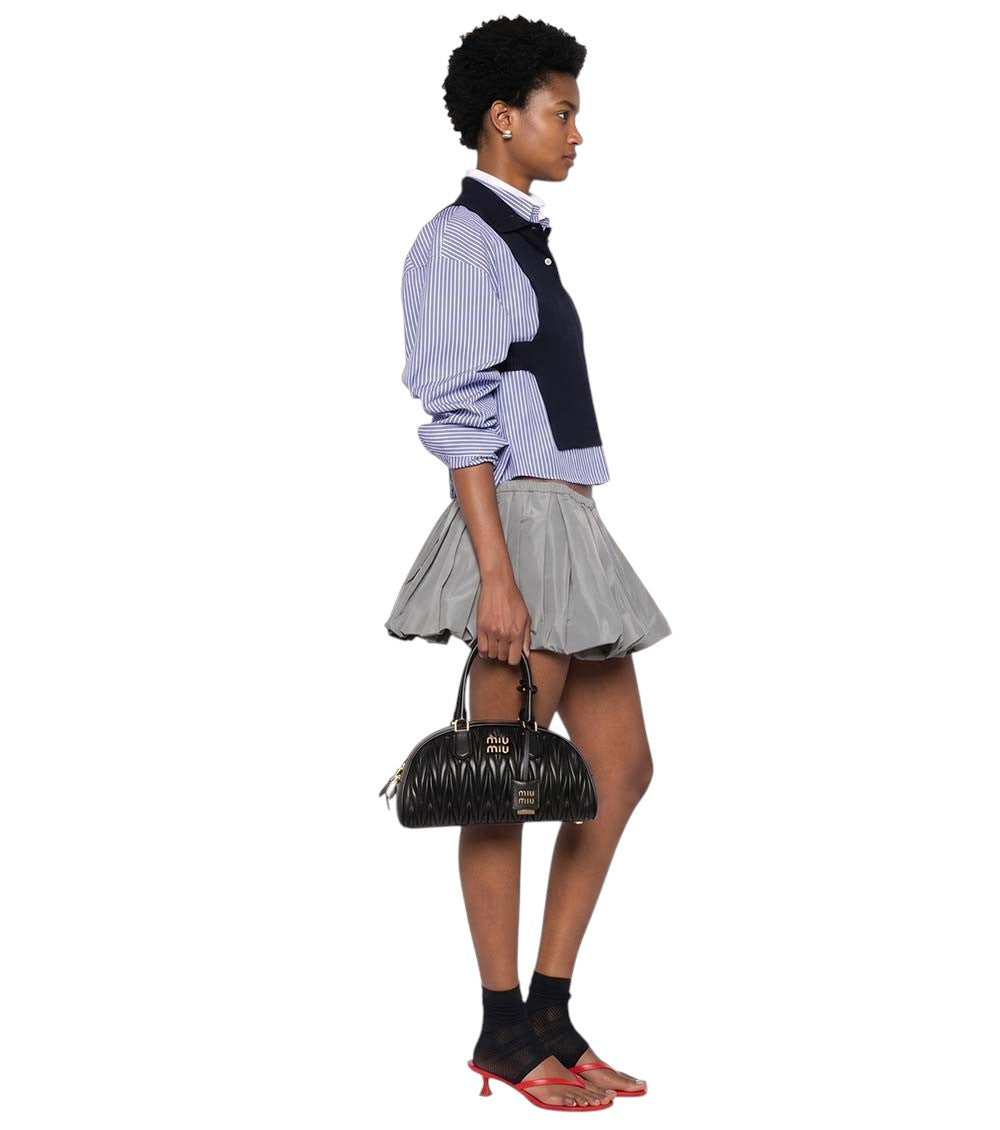 Black Arcadie Medium Shoulder Bag 5