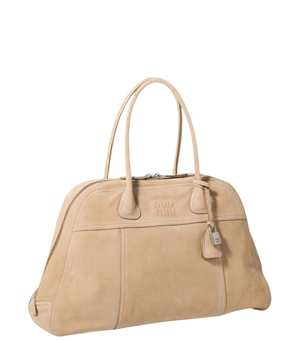 Beige Vivant Large Shoulder Bag 2