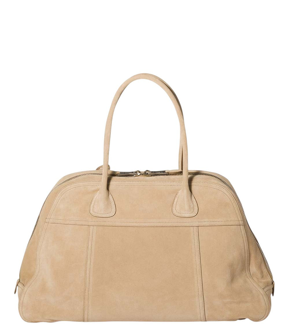 Beige Vivant Large Shoulder Bag 3