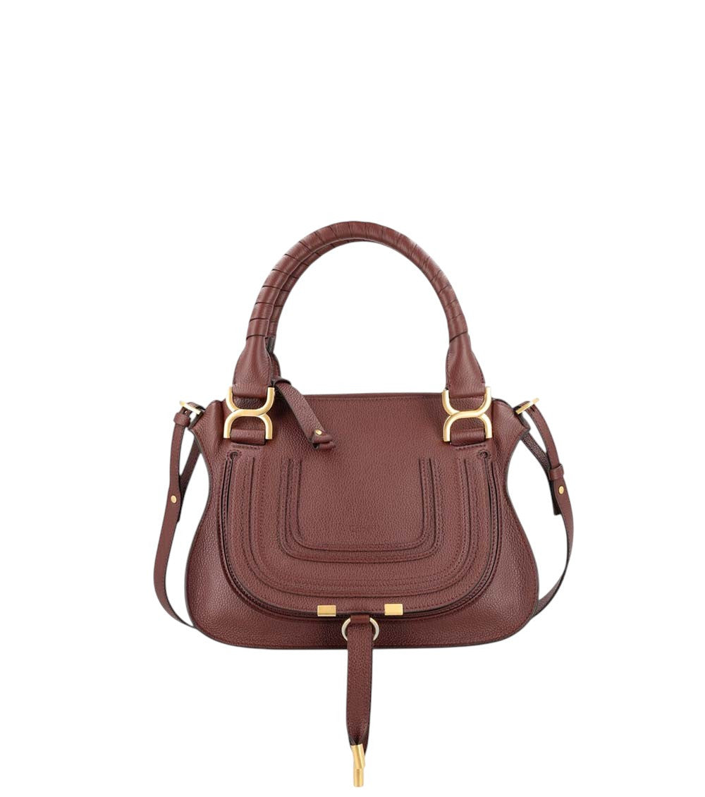Brown Marcie Small Satchel 1