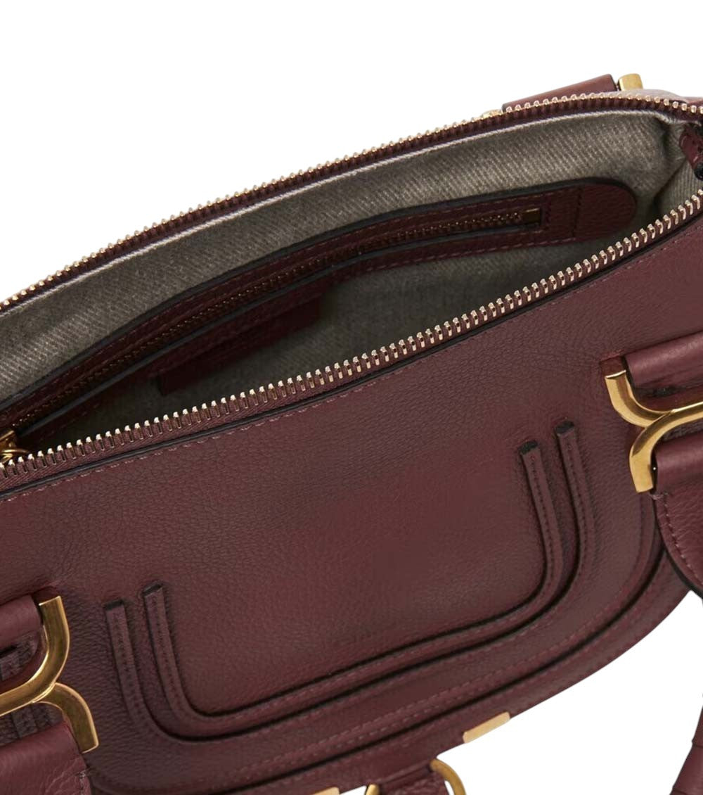 Brown Marcie Small Satchel 3