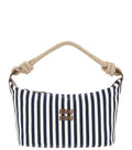 Blue Striped Medium Shoulder Bag 1