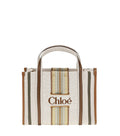 Light Brown Woody Mini Tote 1