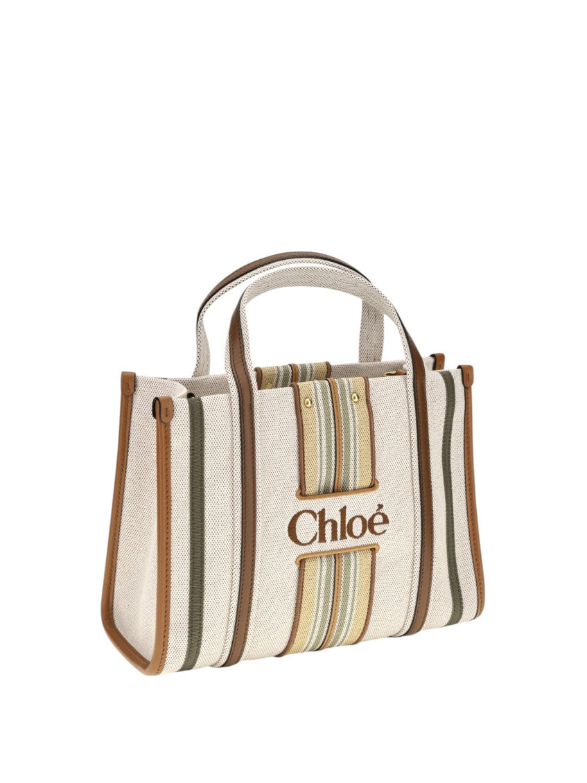 Light Brown Woody Mini Tote 2