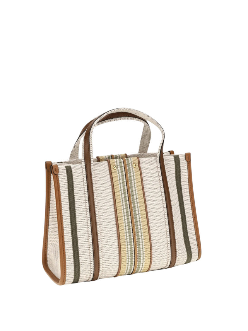 Light Brown Woody Mini Tote 4