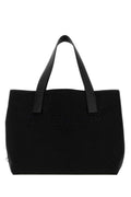 Black Folded Medium Tote 1