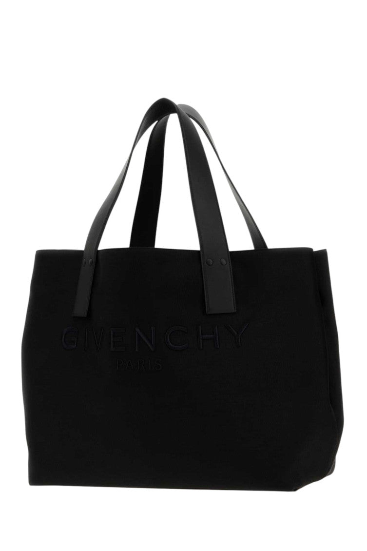 Black Folded Medium Tote 2