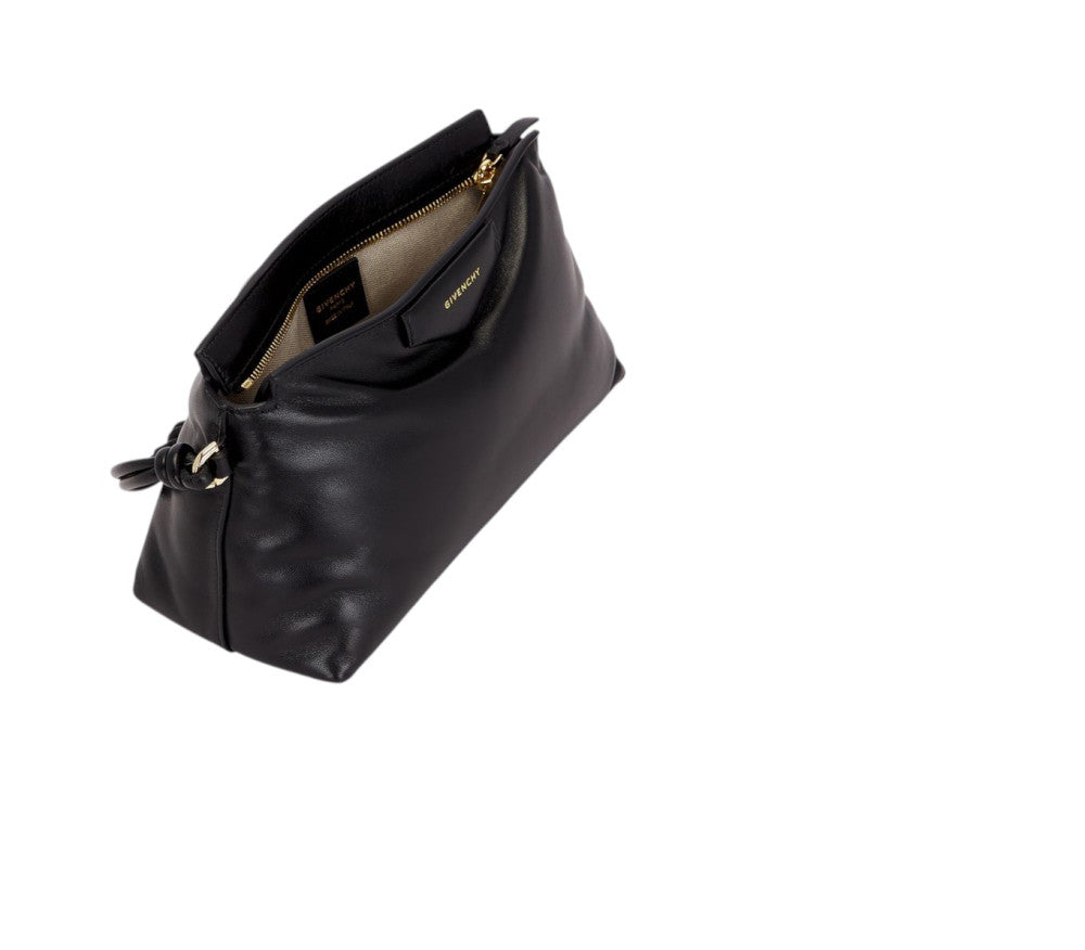 Black Antigona Bomber Clutch 4