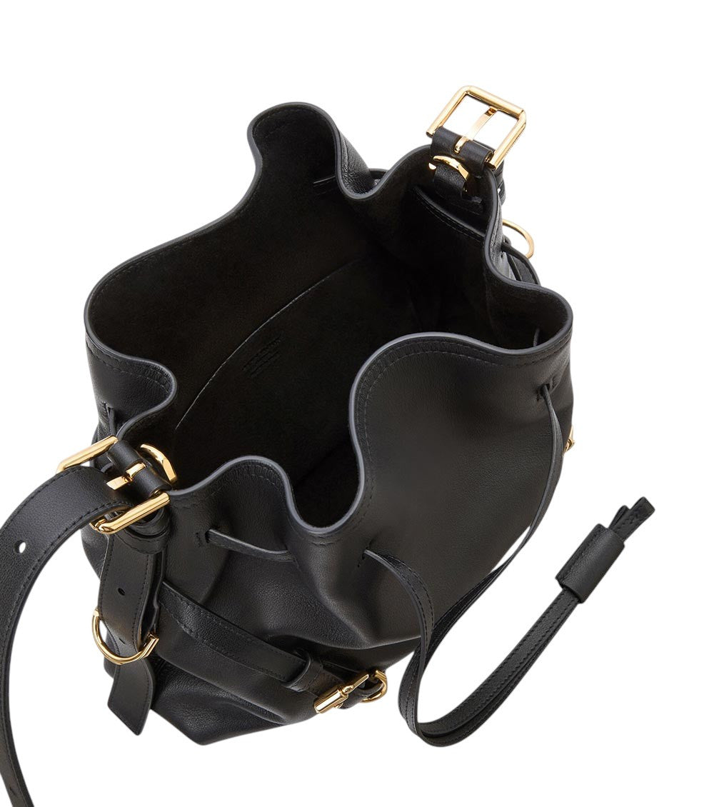 Black Voyou Small Bucket Bag 4