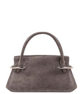 Dark Grey Pinch Mini Satchel 1