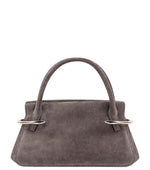 Dark Grey Pinch Mini Satchel 1