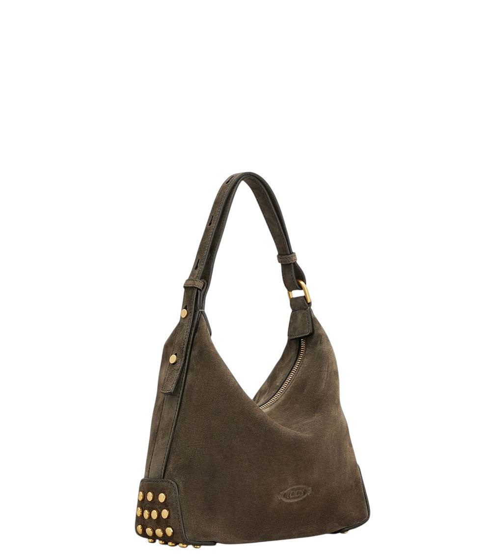 Dark Grey Logo Mini Shoulder Bag 2