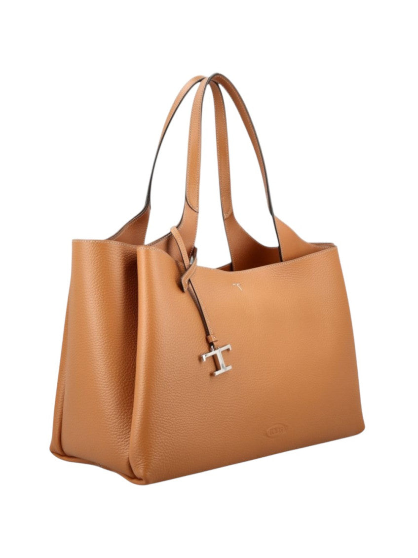 Brown T Timeless Medium Tote 2