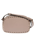 Beige Rockstud Crossbody Bag 1