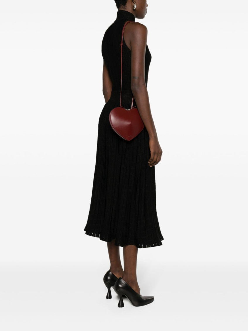 Maroon Le Coeur crossbody bag 3