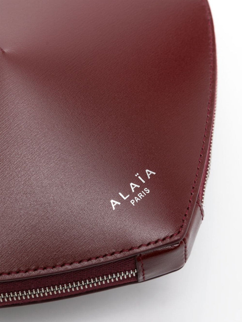 Maroon Le Coeur crossbody bag 4