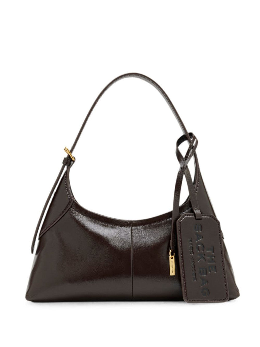 Brown Belted Sack Small Shoulder Bag 1