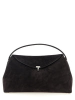 Dark Brown T-Lock Large Satchel 1