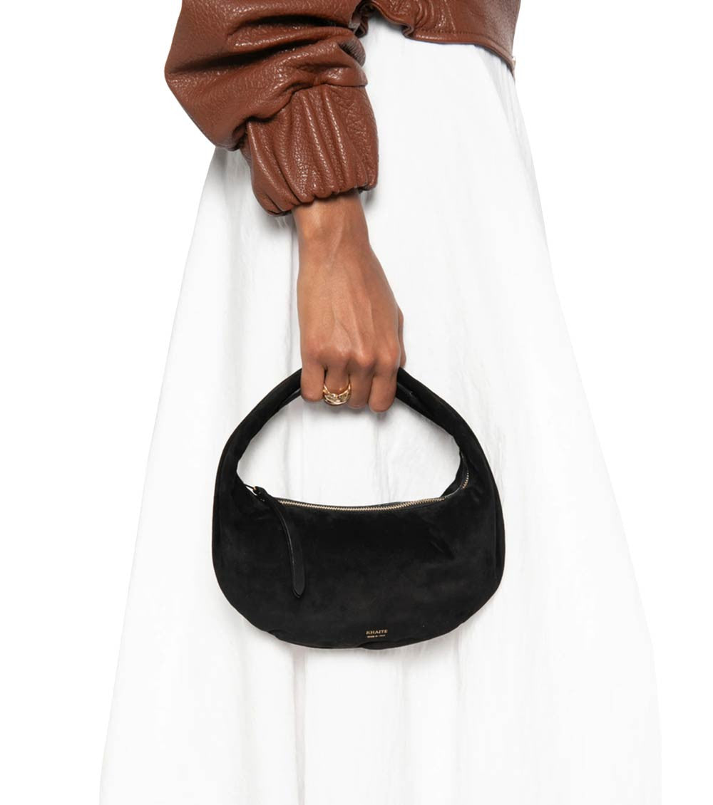 Black Olivia Mini Hobo 5