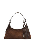Brown Belted Sack Small Shoulder Bag 1