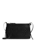 Black Intrecciato Piccolo Medium Crossbody Bag 1