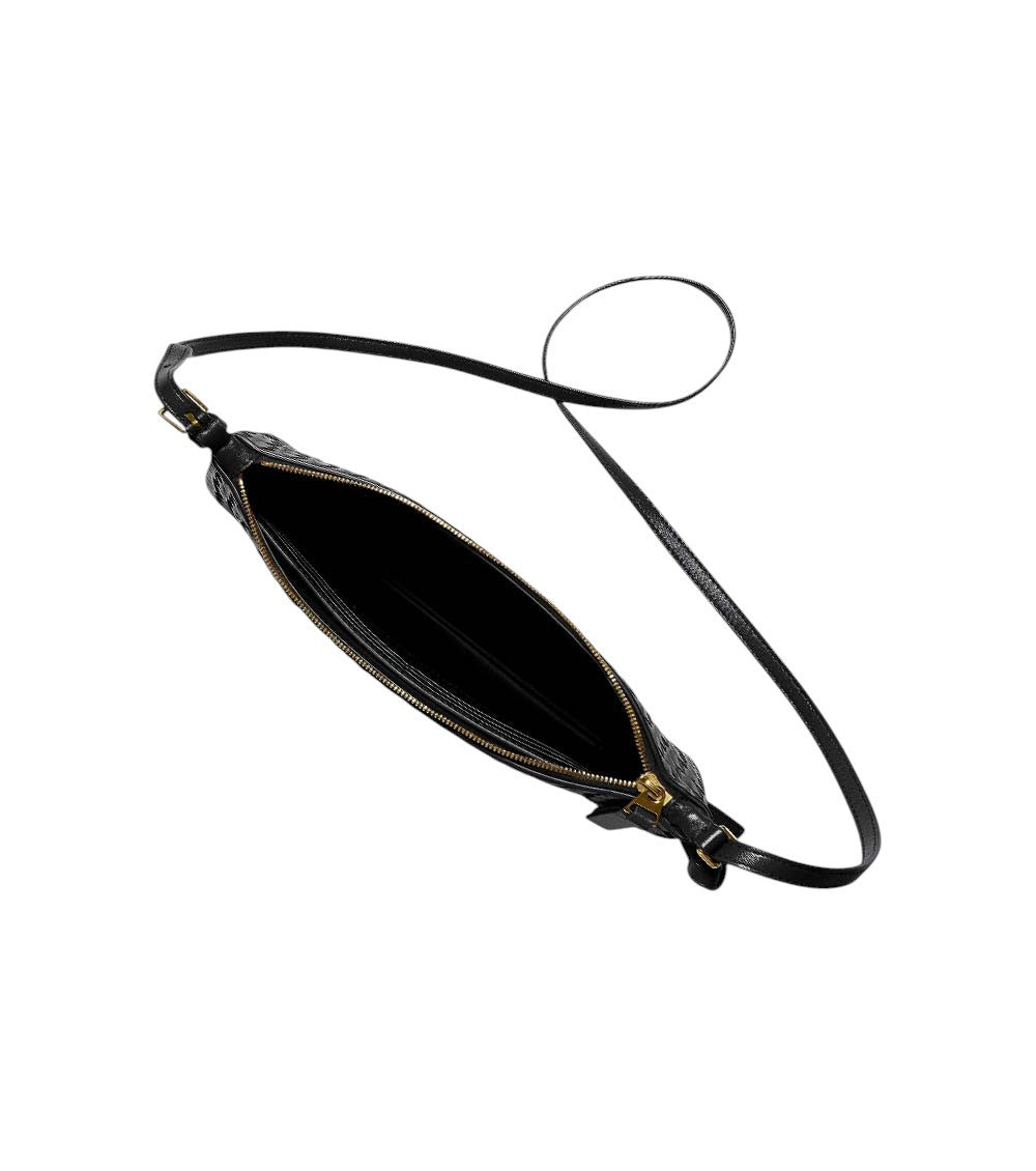 Black Intrecciato Piccolo Medium Crossbody Bag 3