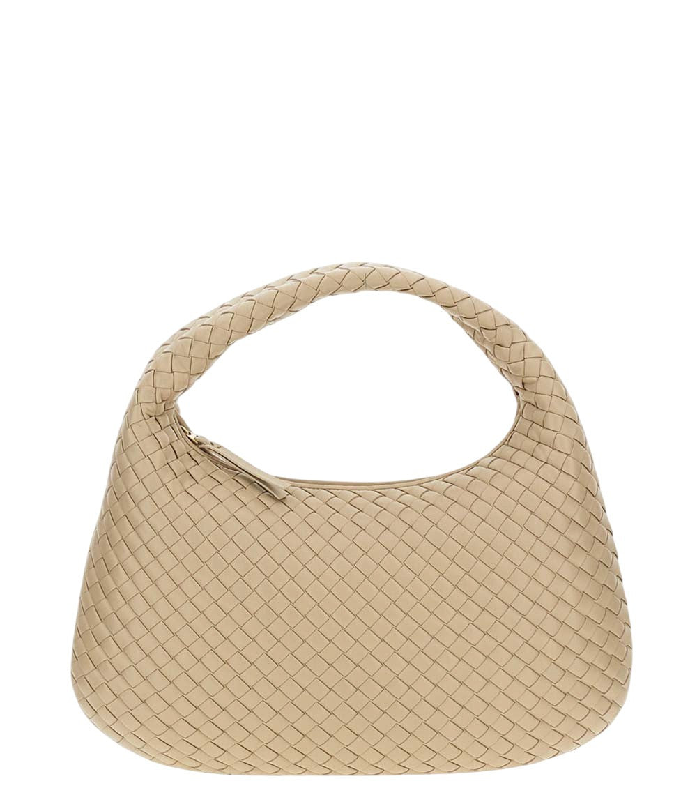 Ecru Veneta Large Shoulder Bag 2