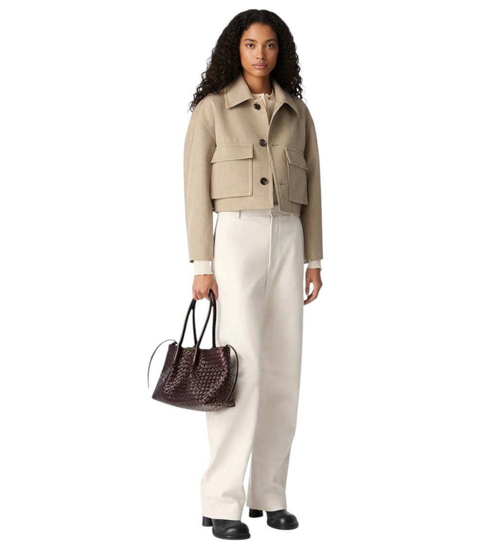 Dark Barolo Pinacoteca Medium Tote 5