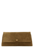 Brown Audrey Medium Clutch 1