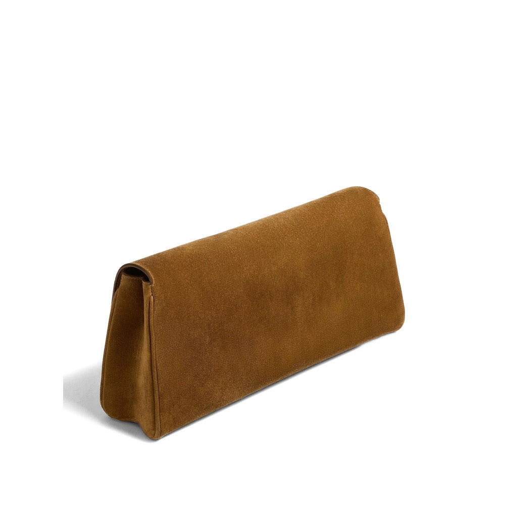 Brown Audrey Medium Clutch 2