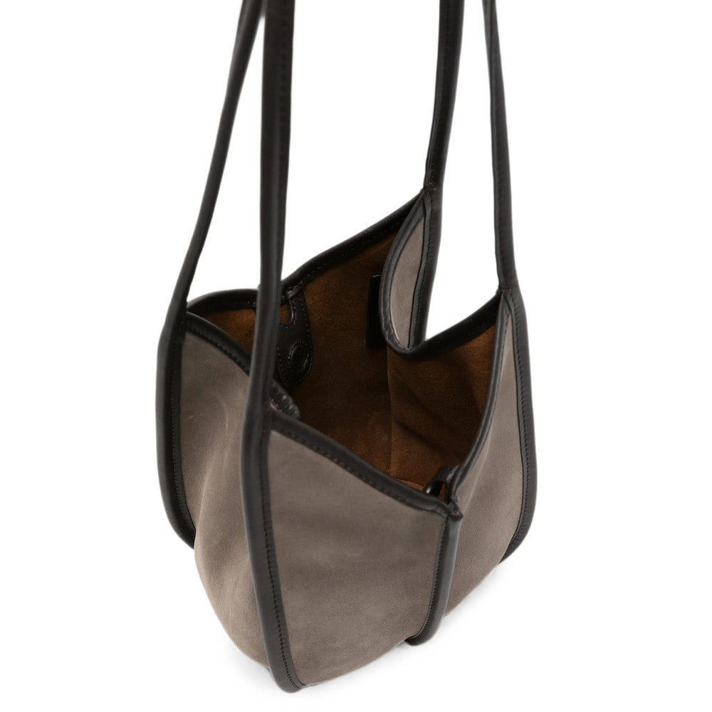 Grey Calella Small Shoulder Bag 4