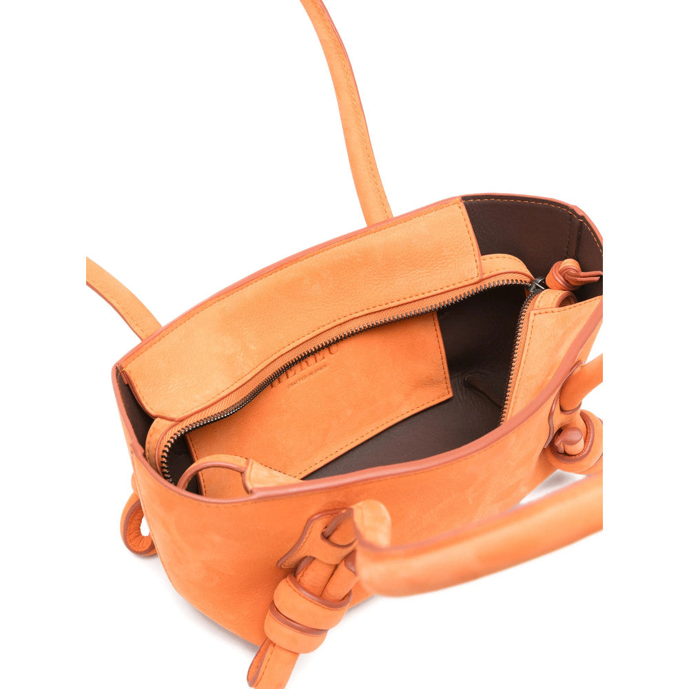 Orange Fleca Mini Shoulder Bag 4