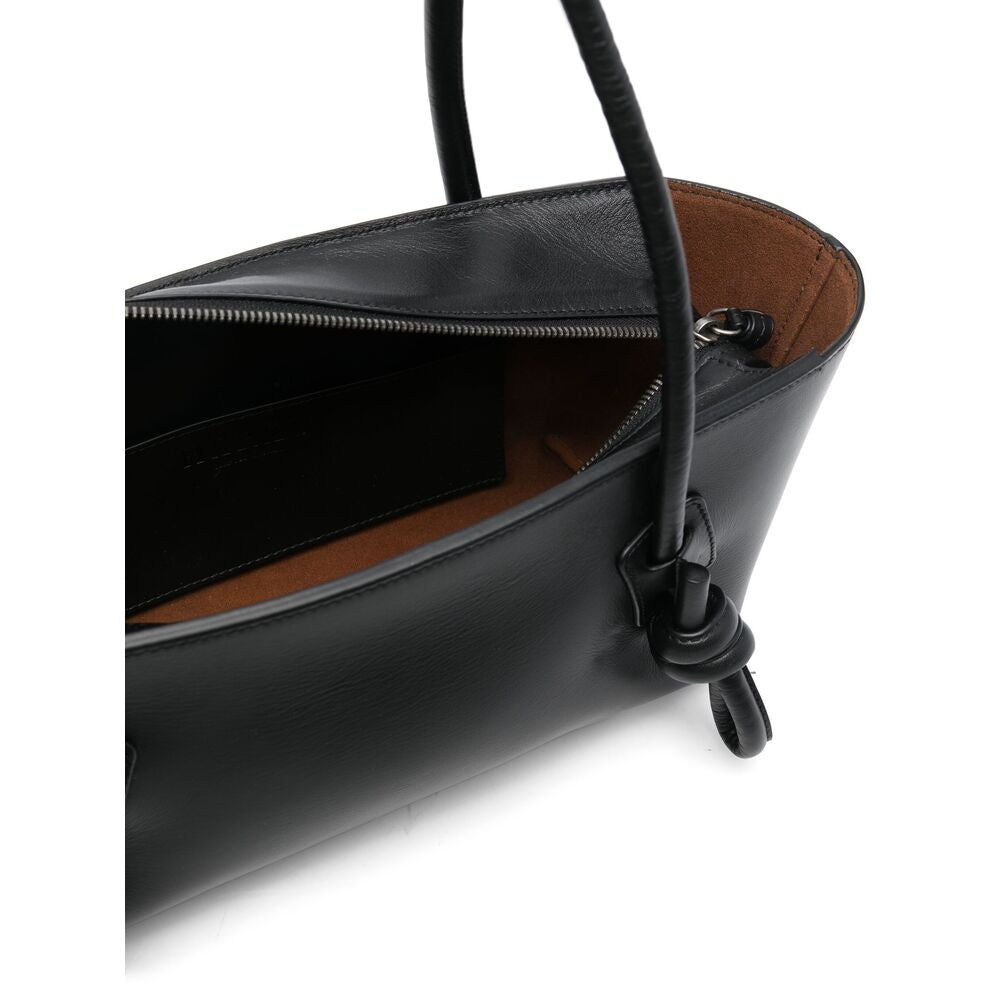 Black Fleca Large Shoulder Bag 4