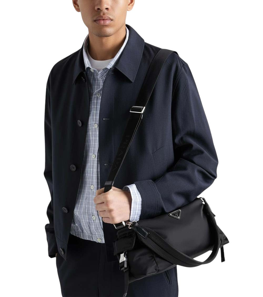Black Explore Large Crossbody Bag 5