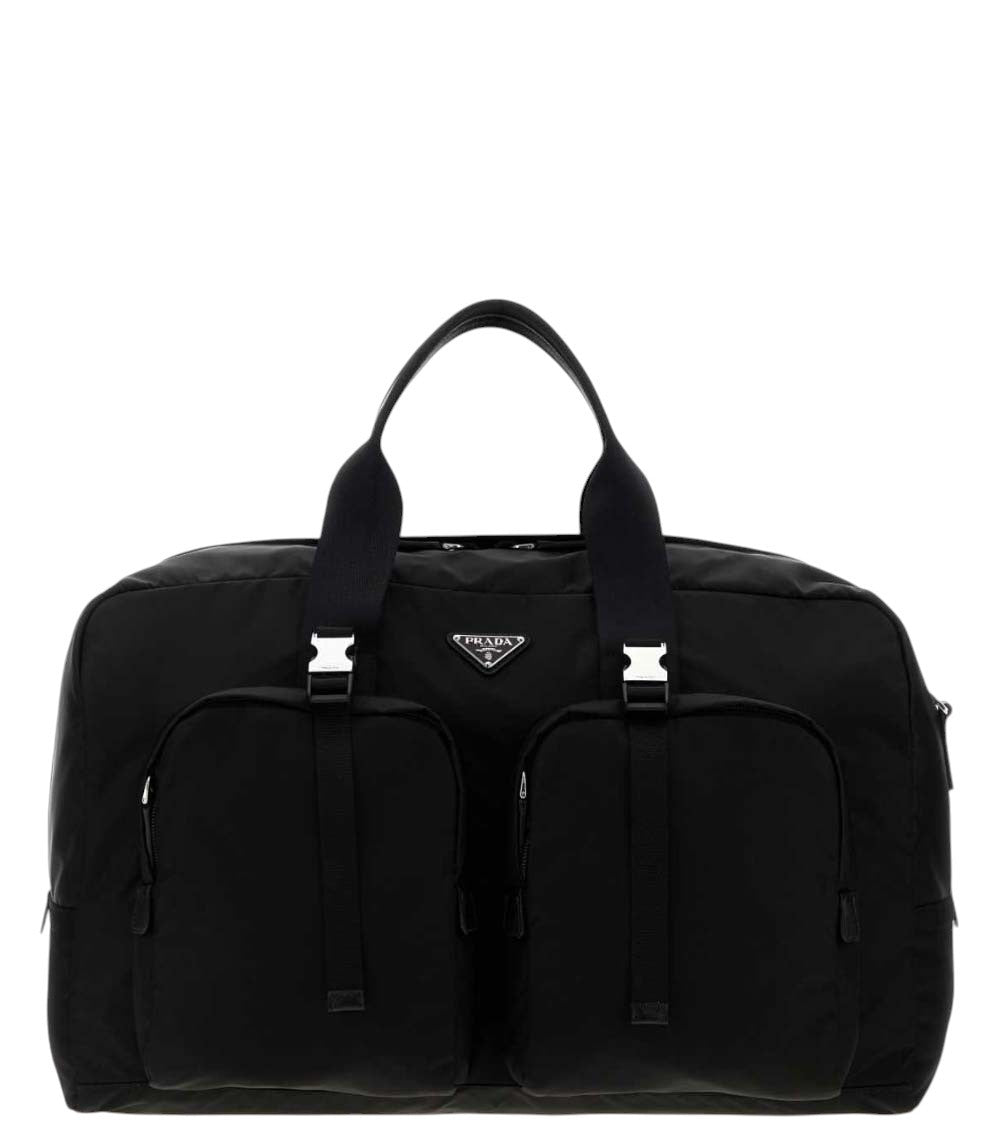 Black Re-nylon Large Duffle Bag 1