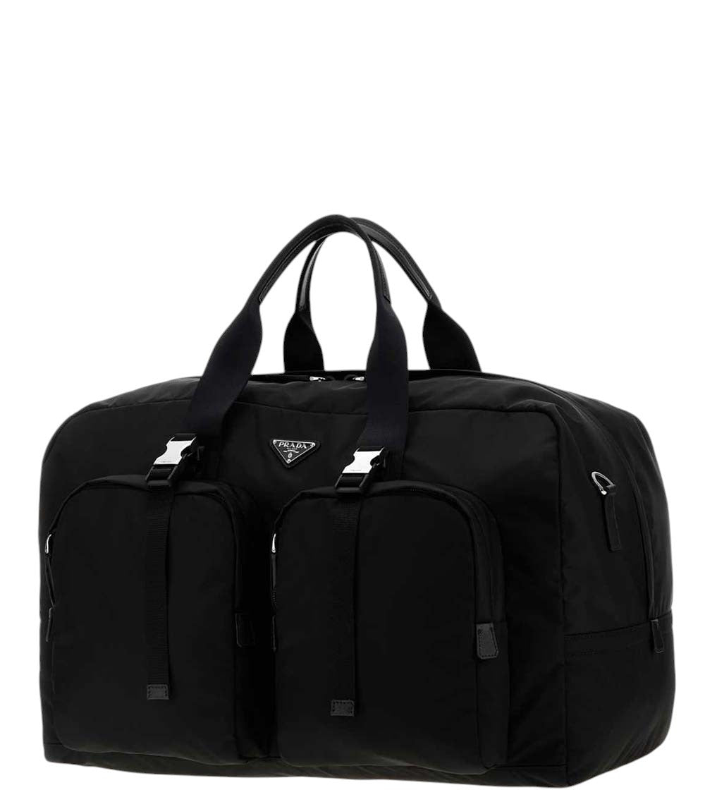 Black Re-nylon Large Duffle Bag 2