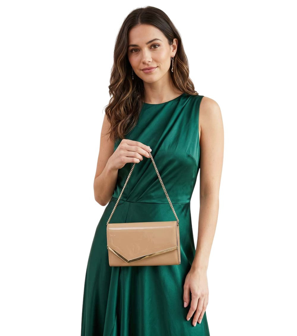 Beige Emmie Clutch 5