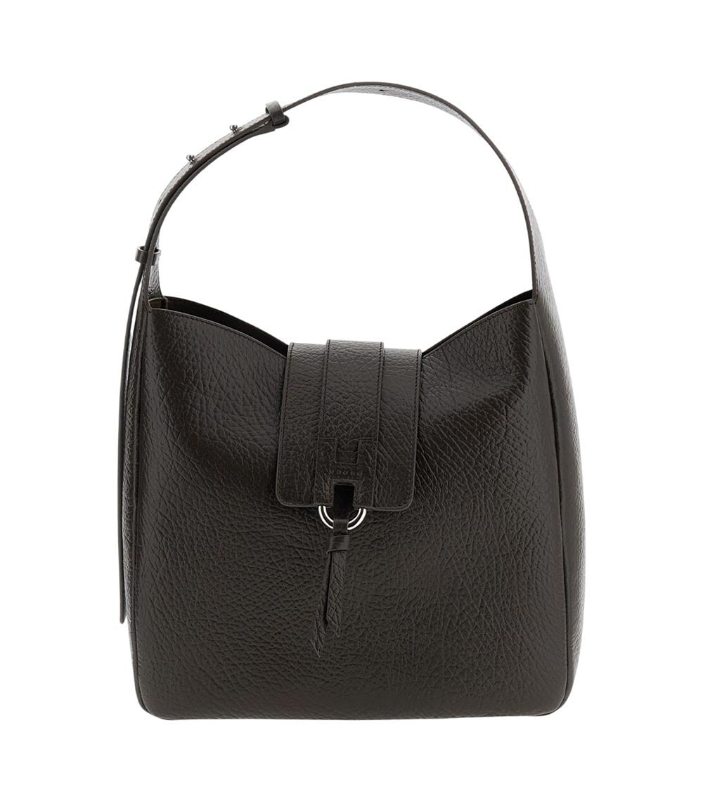 Dark Brown Trend Small Hobo 1