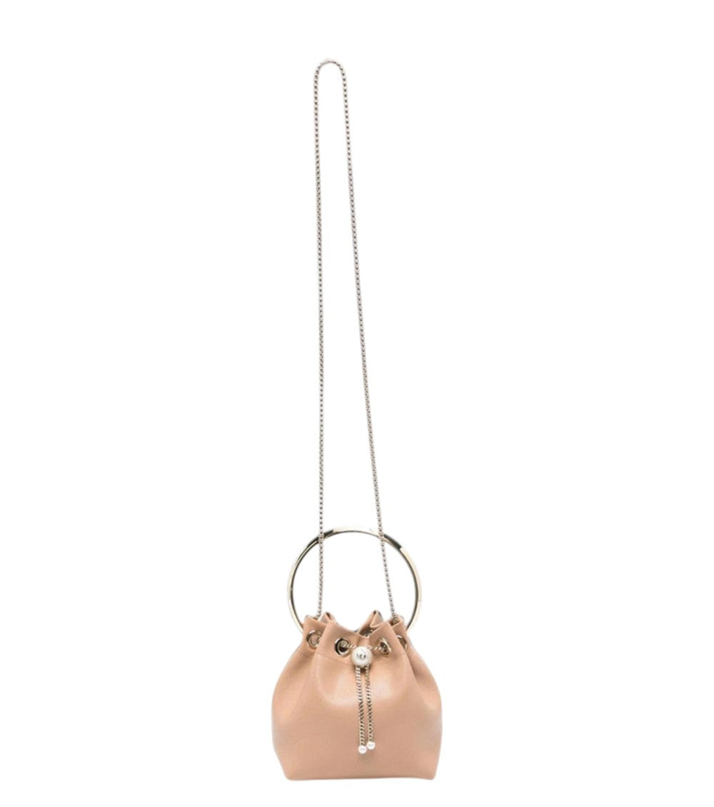 Beige Bon Bon Mini Bucket Bag 2