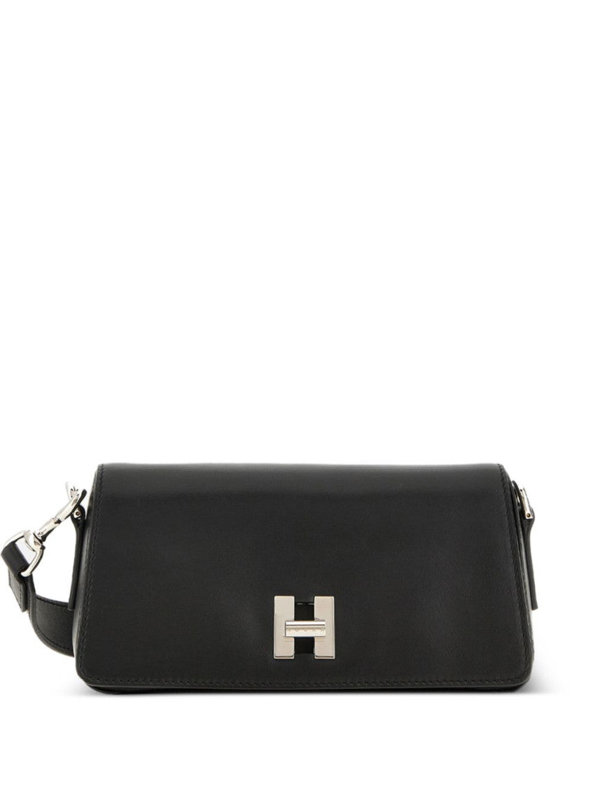 Black H-Turn Mini Crossbody Bag 1