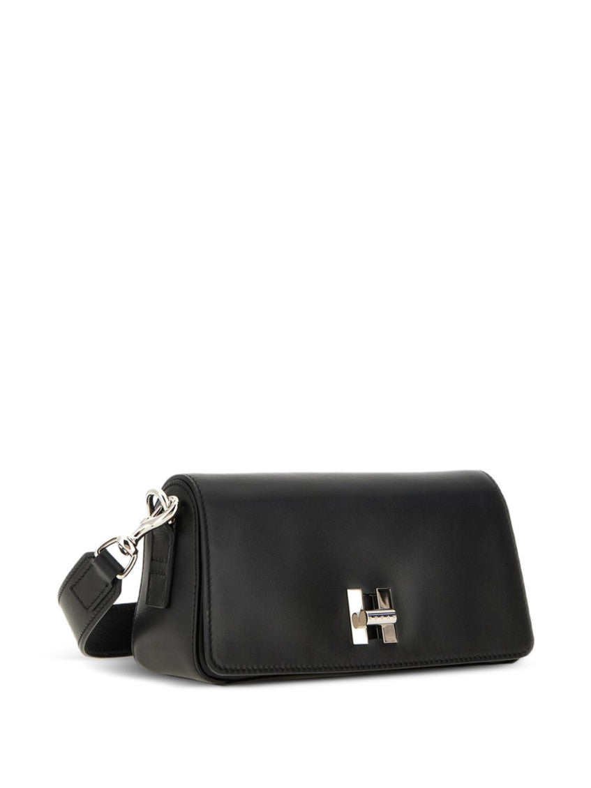 Black H-Turn Mini Crossbody Bag 2