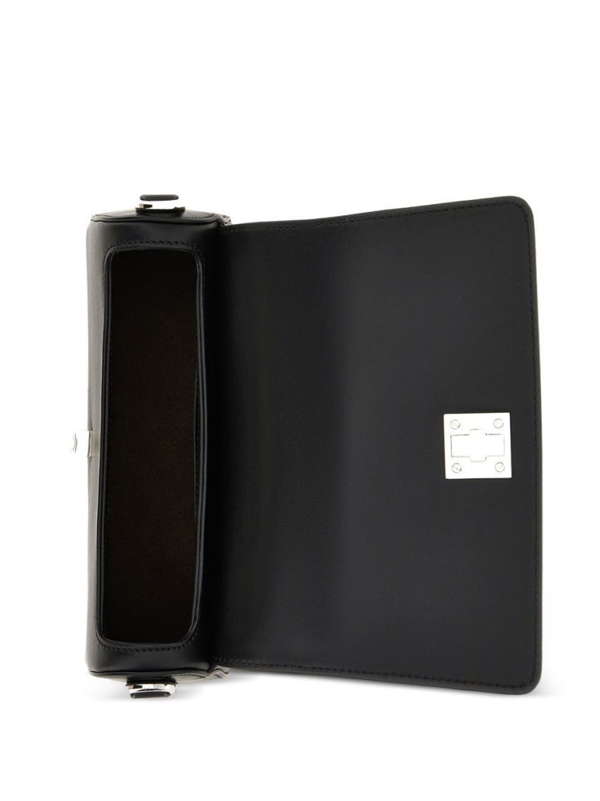 Black H-Turn Mini Crossbody Bag 4
