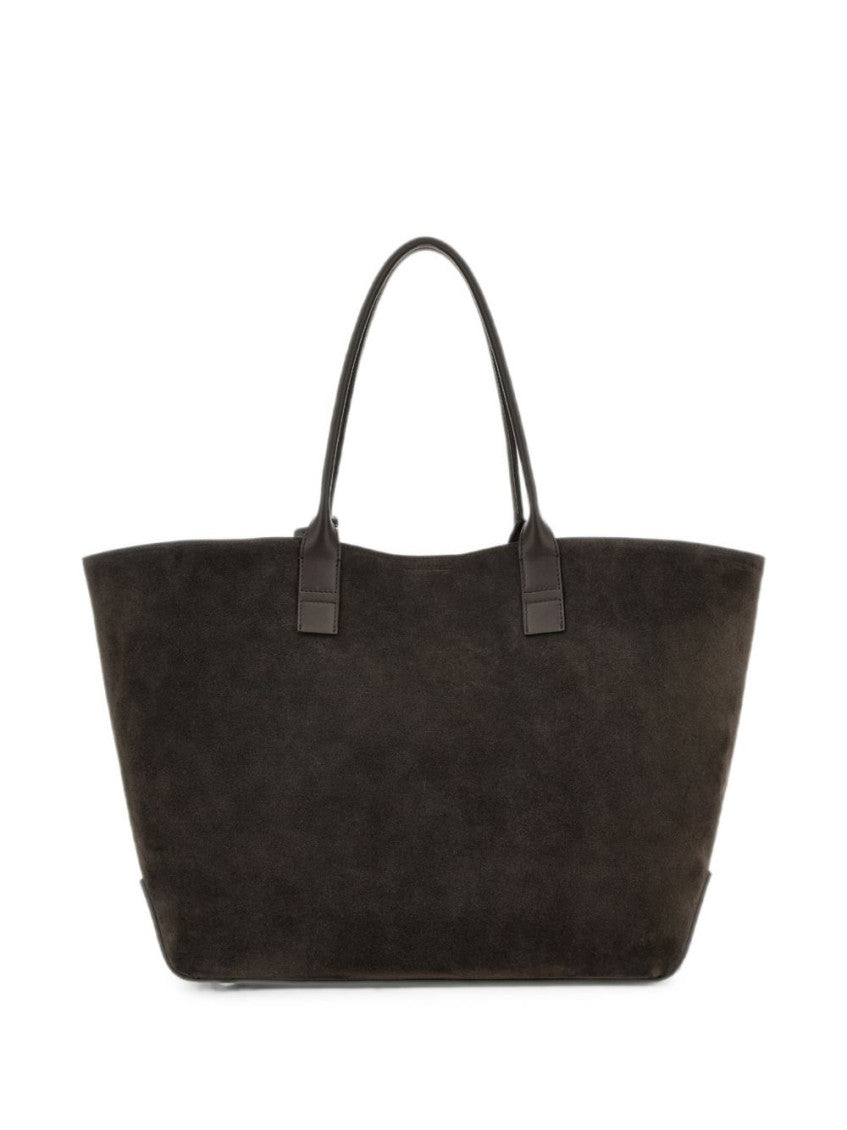 Brown Address Medium Tote 3
