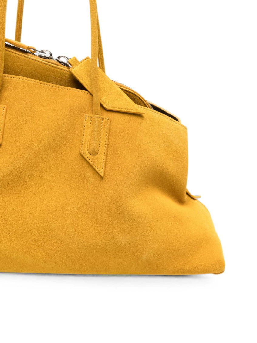 Yellow La Passeggiata Medium Tote 4