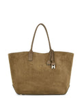Beige Address Medium Tote 1