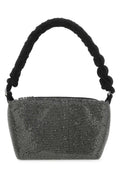 Silver chainmail-effect shoulder bag 1