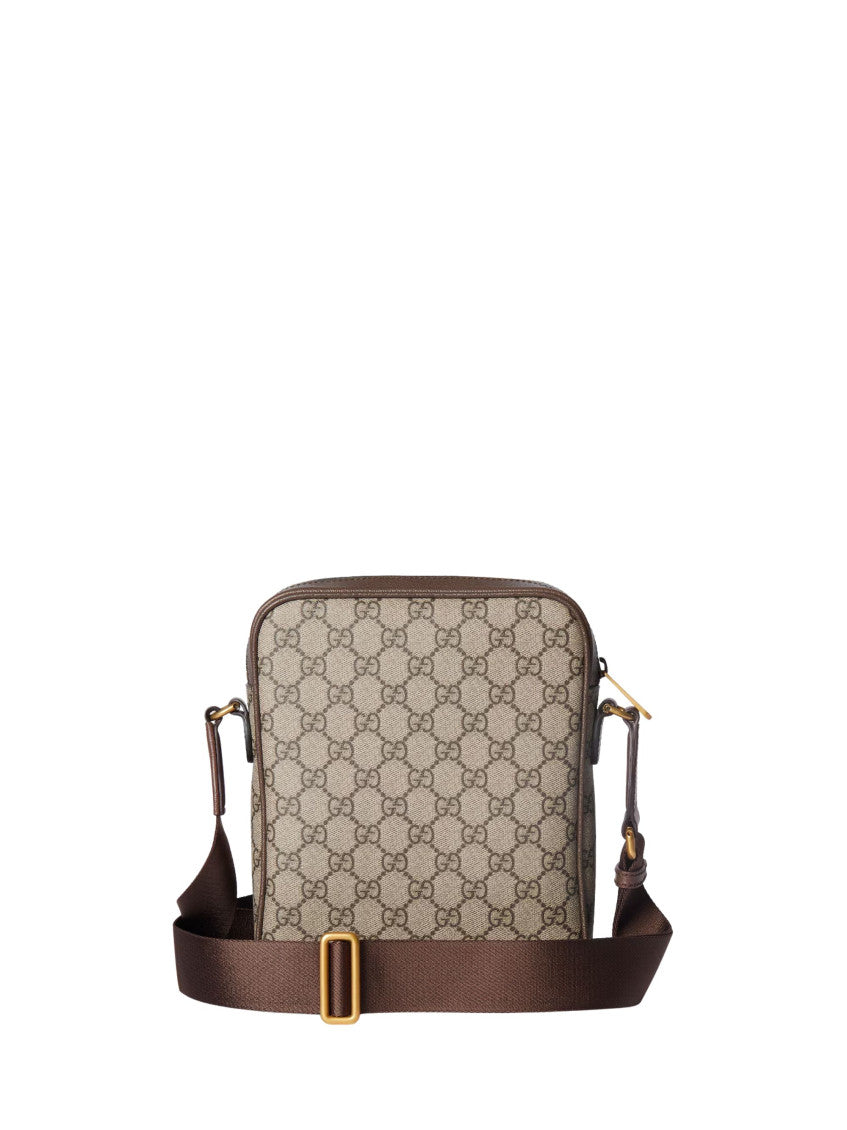 Beige Ophidia Small Shoulder Bag 2