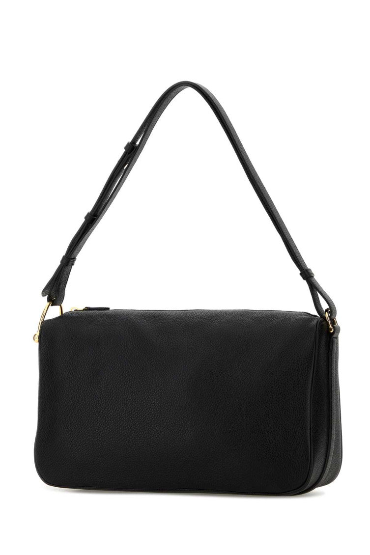 Black Half Horsebit large shoulder bag 2
